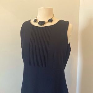 Black sleeveless sheath LBD NWT dress